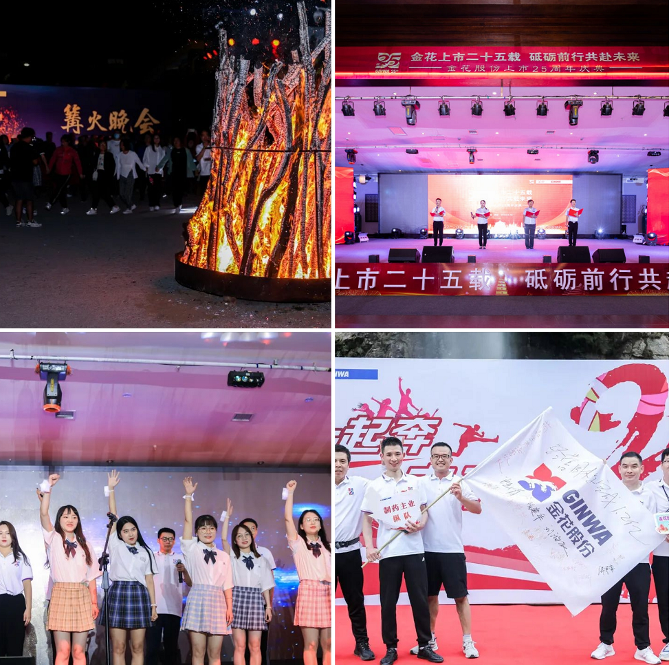 喜迎金花股份上市25周年 喜迎金花股份上市25周年