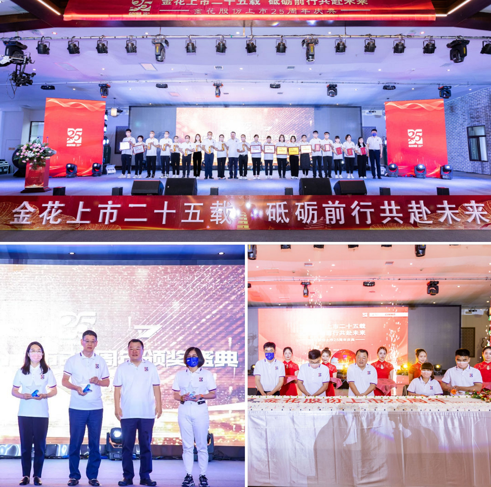 喜迎金花股份上市25周年 喜迎金花股份上市25周年