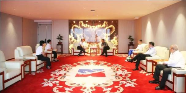 为银企合作添智赋能 | 浙商银行西安分行行长沈建峰一行到访金花股份 为银企合作添智赋能 | 浙商银行西安分行行长沈建峰一行到访金花股份