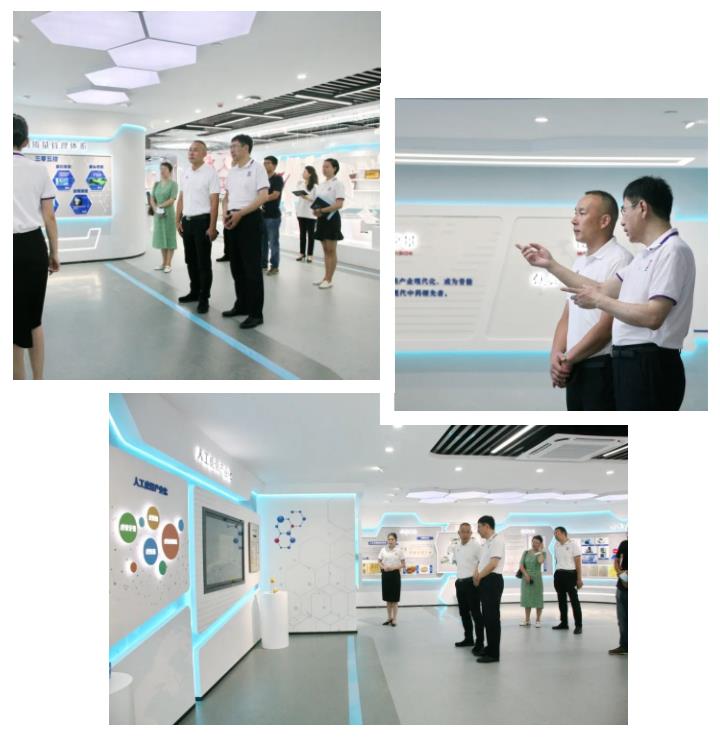 草堂科技产业园发展中心主任罗辉一行到访金花股份 草堂科技产业园发展中心主任罗辉一行到访金花股份