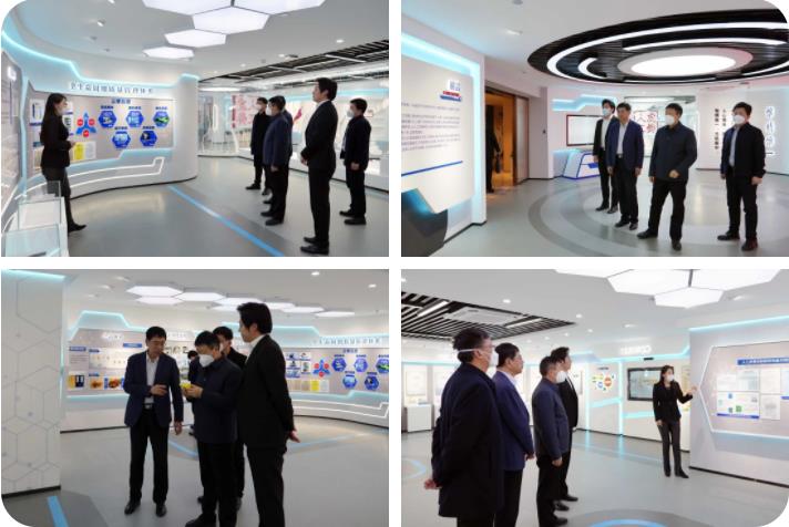 榆林市榆阳区政府领导莅临金花股份考察调研 榆林市榆阳区政府领导莅临金花股份考察调研
