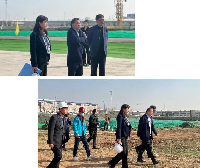西安高新区观摩团走进金花股份制药厂搬迁扩建项目 西安高新区观摩团走进金花股份制药厂搬迁扩建项目