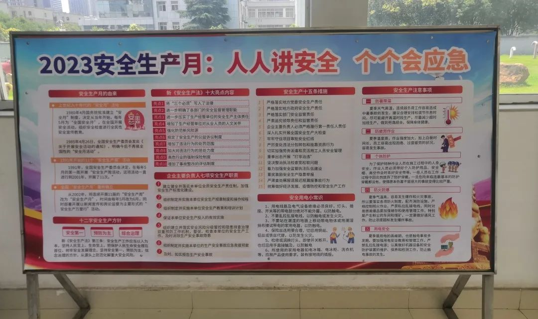 金花股份组织开展2023年度安全生产综合检查系列活动 金花股份组织开展2023年度安全生产综合检查系列活动