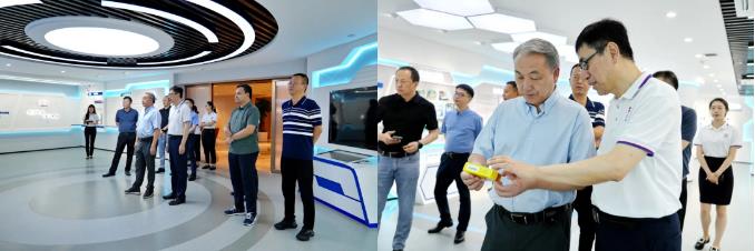 中国科学院院士、首都医科大学副校长王松灵一行到访金花股份 中国科学院院士、首都医科大学副校长王松灵一行到访金花股份